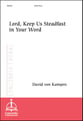 Lord, Keep Us Steadfast in Your Word SATB choral sheet music cover